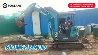 🚜 Best Mini Excavator in India Poclane PLX39U HD | Poclane | Call now 7358255571