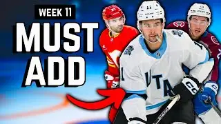 Week 11 Fantasy Hockey Waiver Wire Guide!