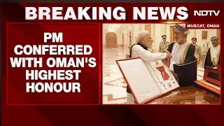 PM Modi In Oman | Day After Ethiopia's Top Honour, PM Modi Gets Oman's Highest Award
