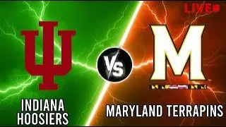 Indiana Hoosiers Vs Maryland Terrapins Live | NCAA Men's Basketball | PLAY BY PLAY | SCOREBOARD