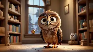 Nina Night Owl Reads a Book | Bedtime Song for Kids | Quiet Time, Reading & Learning Rhyme