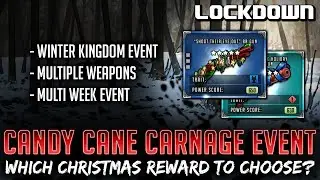 TWD RTS: Which Christmas Reward to Choose? Candy Cane Carnage! - The Walking Dead: Road to Survival