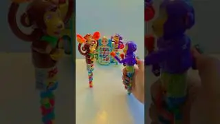 VERY SATISFYING WACKY MONKEY TOY FILLED WITH CANDY