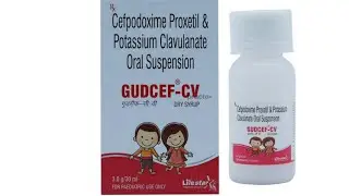 Gudcef CV Dry Syrup Cefpodoxime Proxetil |बच्चों के आँख,कान,गले और यूरिन इन्फेक्शन को कम करे #shorts