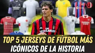 Los 5 jerseys más ICÓNICOS en la historia del futbol ⭐️ #futbol #parati #deportes #shorts #top5 