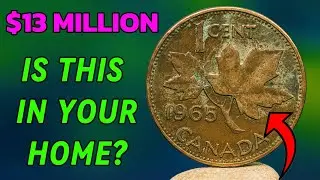 1965 Canadian 1 Cent Coin Worth BIG Money!  | Rare Penny Value You Must See!