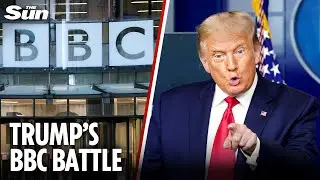 Trump doubles down on $1bn BBC lawsuit threat - it's only a matter of time until BBC have to pay