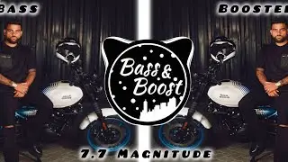 7.7Magnitude (Bass Boosted) Karan Aujla | P-Popculture | Latest Punjabi Song 2025 | New Punjabi Song