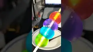 Jelly Balls stick #gelatin #jelly #food #snacks #foryou
