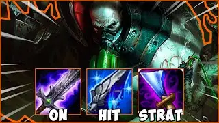 The ULTIMATE KILLING MACHINE BUILD! ON-HIT Urgot is 100% DUMB!