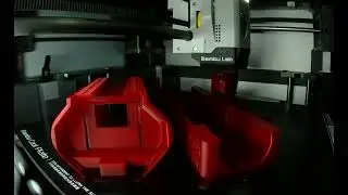 Bambu X1-Carbon Hummingbird Gen 2 Nerf Blaster Timelapse #1