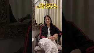 SBI CBO CLASSES STARTING TOMORROW #sbi #sbicbo #sbicbo2023 #sbicboexam