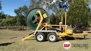 GAP Engineering 3 Ton Remote Controlled Cable Trailer