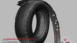 Illustration of Tire Defects for Use in a Legal Case