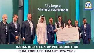 Indian iDEX Startup Wins Robotics Challenge at Dubai Airshow 2025!