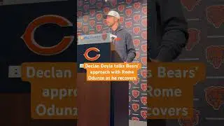 Declan Doyle talks Bears&rsquo; approach with Rome Odunze as he recovers