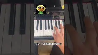 Plants vs Zombies #pianotutorial