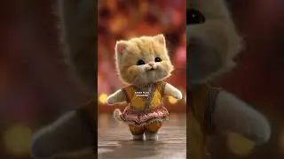 kitty Lucu #ai #animasi #kartun #cat #kucinglucu #comedy #sketsa #viral #video #shorts #india #joget