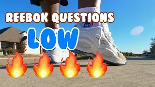 Reebok Question low &ldquo;Oatmeal&rdquo; review and on feet