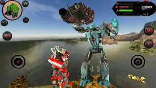 Robot Shark Game #9 - Deadly Big Weapon | by #Naxeex #Robots | Android Gameplay HD