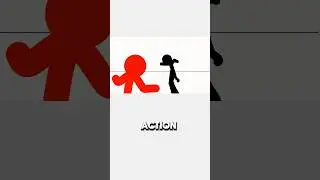 3 метода создания 3D-перспективы в анимациях Stick Fight #flipaclip #shorts #stickman