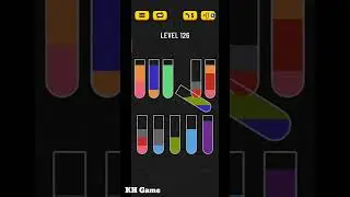 Water sort puzzle level 126 #shorts
