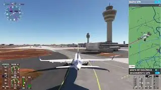 Flight Simulator Landing in HO CHI MINH CITY #gaming #aviation #airbusa320 