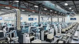 How $100 Billion Is Printed: Full Dollar Manufacturing Process #money #factory
