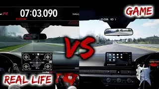 Real Life vs Assetto Corsa | Honda Civic Type R FL5 | Nürburgring Nordschleife