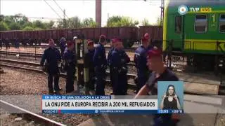 Visi&oacute;n 7 - La ONU exige a Europa que acepte 200 mil refugiados