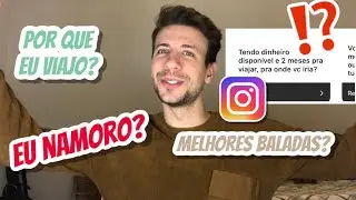 RESPONDENDO PERGUNTAS DO INSTAGRAM - C&Eacute;SAR POR A&Iacute;