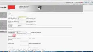 lexmark mx410 scan to email tutorial