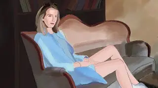 drawing on iPad Pro in PROCREATE/Рисование на айпаде в Procreate