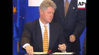 Spain - Signing Of Transatlantic Treaty