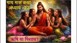 ऋषि की ब्रह्मचर्य परीक्षा | काम, धर्म और श्राप की भयानक कथा | माघ मास कथा #माघ_मास_कथा#पौराणिक_कथाएं