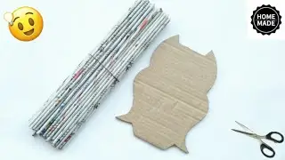 Best out of waste craft ideas | Newspaper craft ideas | best use of old newspaper | #HMA487