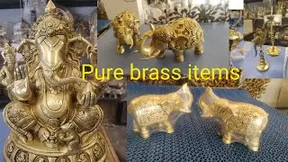 మళ్ళీ మీ ముందుకి కొత్త బ్రాస్ కలెక్షన్ తో వొచ్చేస👌🏻#brass #brassidols #homedecor #ramset 