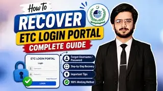 How to Recover ETC Login Portal | Complete guide | LAT 2026 ⚖️