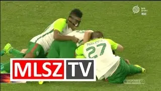 Lovrencsics Gergő g&oacute;lja az MTK Budapest &ndash; Ferencv&aacute;rosi TC m&eacute;rkőz&eacute;sen