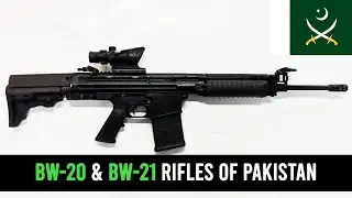 BW-20 and BW-21: Pakistan's New & Indigenous Battle / Assault Rifles, History & Debunking G3 Myths
