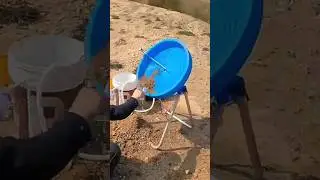 Mesin tambang Emas mini Turbo Otomatis Spiral Pemisah Emas Turbin