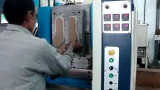 TIENKANG  Máquina de moldeo por inyección de suelas de TR bicolor de 2 estaciones