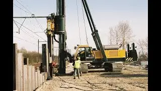 Woltman 55DR Sheet pile pressing by Sterk