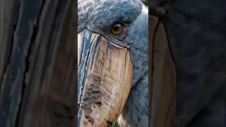 The Bird That Looks Prehistoric 🦤 | Africa&rsquo;s Silent Wetland Hunter,#shoebill