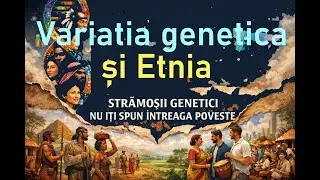 Variatia genetica si Etnia. Strămoșii genetici nu &icirc;ți spun &icirc;ntreaga poveste. #darwin #genetica