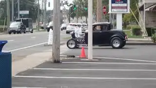 1932 Ford 5 Window Coupe Drive By