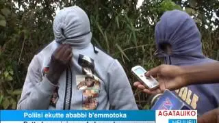 Poliisi ekutte ababbi b&rsquo;emmotoka