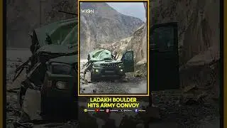Tragedy In Ladakh: Boulder Strikes Army Vehicle, 2 Personnel Dead | WION Shorts