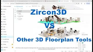 Zircon3D vs Traditional 3D Floorplan Tools for Home Assistant | Digital Twin in Practice