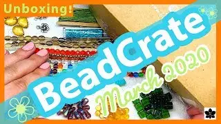 BeadCrate Monthly Beaded Jewelry Subscription | March 2020
